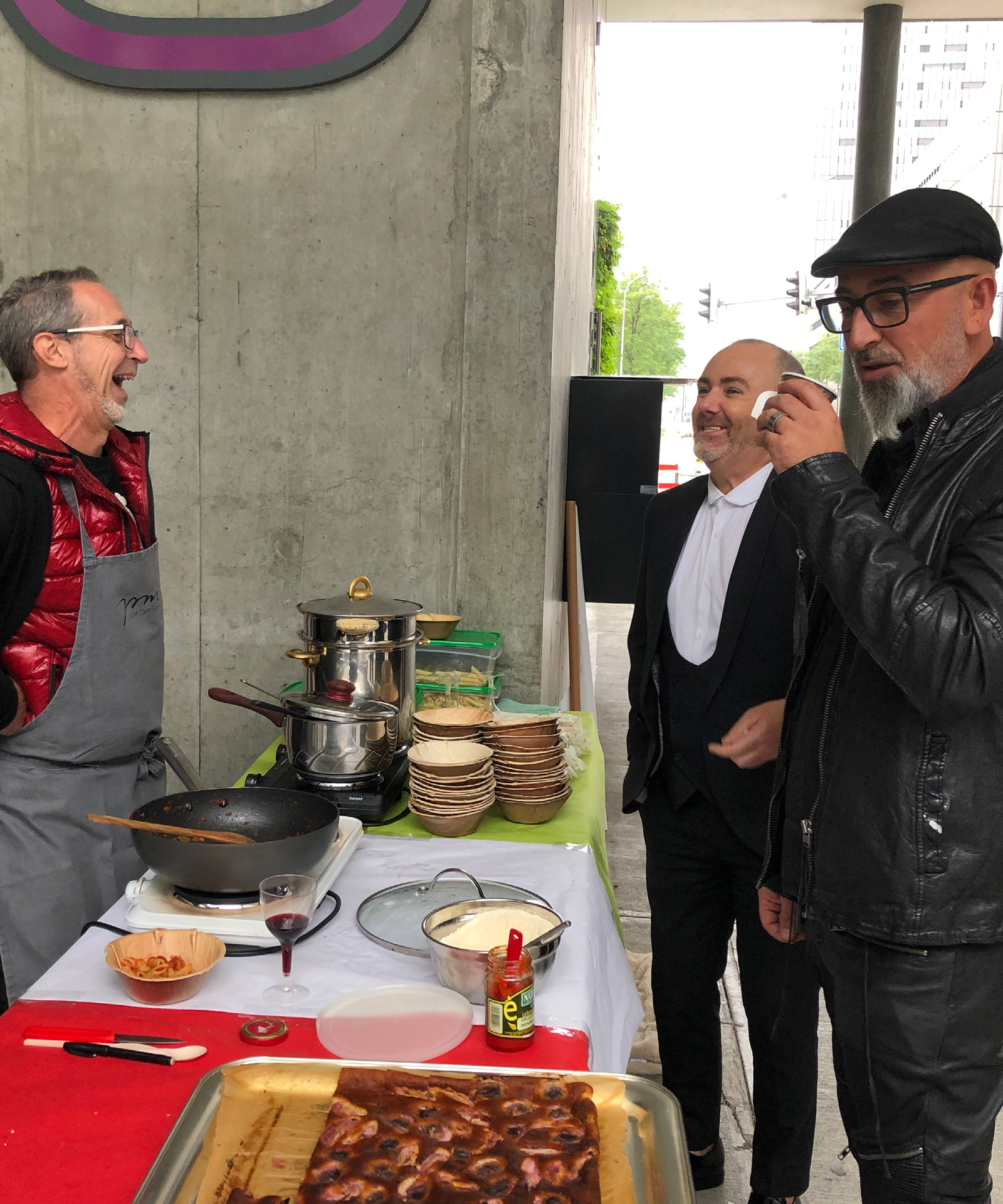 Catering at PM Care Systems AG Workshop