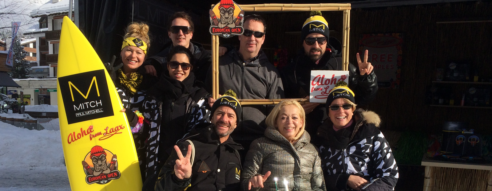 PM Care Systems AG Team at Burton Open Laax